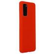 Husa Samsung Galaxy S20 Lemontti Silicon Silky Rosu