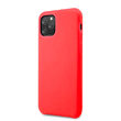 Husa iPhone 12 / 12 Pro Lemontti Silicone Lite Rosu