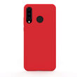 Husa  Huawei P30 Lite Lemontti Liquid Silicon Red