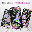 Husa Samsung Galaxy J3 (2017) Just Must Silicon Printed Embroidery Flowers