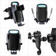 Suport Baseus Auto Milky Way cu Wireless Chaarger Black ( prindere la ventilatie)