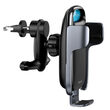 Suport Baseus Auto Milky Way cu Wireless Chaarger Black ( prindere la ventilatie)