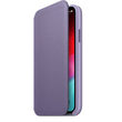 Husa Original iPhone X / XS Apple Leather Folio Lilac