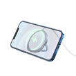 Incarcator cu Inductie Borofone BQ12 Core Magnetic, Wireless, 15W, Argintiu