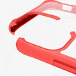 Husa iPhone 11 Pro Max IT Skins Hybrid Solid Plain Coral & Transparent (antishock)