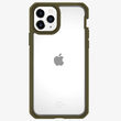 Husa iPhone 11 Pro Max IT Skins Hybrid Solid Kaki & Transparent (antishock)