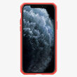 Husa iPhone 11 Pro Max IT Skins Hybrid Solid Plain Coral & Transparent (antishock)