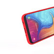 Husa Samsung Galaxy A20e Lemontti Liquid Silicon Red