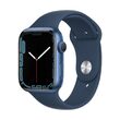 Apple Watch 7, GPS, Carcasa Blue Aluminium 45mm, Abyss Blue Sport Band
