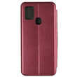 Husa Samsung Galaxy A21s Lemontti Book Elegant Wine