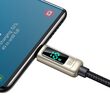 Cablu USB-A la MicroUSB Mcdodo Digital Pro Silver (QC4.0, 1.2m, 3A, 18W)