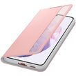 Husa Originala Samsung Galaxy S21 Plus Smart Clear View Cover Pink