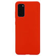 Husa Samsung Galaxy S20 Lemontti Silicon Silky Rosu