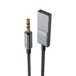 Cablu USB la port Jack 3.5mm Mcdodo Audio Black (bluetooth , 1.7m)