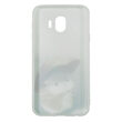Husa Samsung Galaxy J4 (2018) Just Must Silicon Art White with Hamster Umbrella