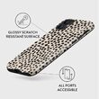 Husa iPhone 12 / 12 Pro Burga Dual Layer Almond Latte