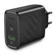 Incarcator Retea Dual USB Esr Travel Wall Charger Plug EU 36W Black