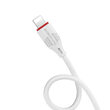 Cablu Borofone BX17 Enjoy USB la Lightning, 1m, Alb