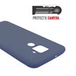 Husa Huawei Nova 5z Lemontti Silicon Silky Albastru Inchis