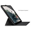 UAG Husa Book Metropolis Series iPad 10.2 inch(7th, 8th Gen, 9th Gen) Black (military drop tested, stand)