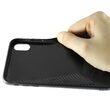 Carcasa iPhone X / XS Just Must Glass Diamond Print Flowers Black Background