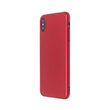Carcasa iPhone XS Max Just Must Uvo Red (material fin la atingere, slim fit)