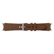 Curea smartwatch Samsung Hybrid Leather pentru Galaxy Watch4 20mm S/M, Camel