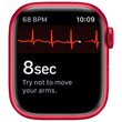 Apple Watch 7, GPS, Carcasa Red Aluminium 41mm, Red Sport Band