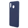 Husa Samsung Galaxy A20 / A30 Lemontti Silicon Silky Albastru Inchis