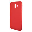 Husa Samsung Galaxy J6 Plus Lemontti Silicon Silky Rosu