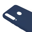 Husa Huawei P40 Lite E Lemontti Silicon Silky Albastru Inchis