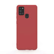Husa Samsung Galaxy A21s Lemontti Silicon Soft Slim Santa Red