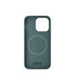Husa iPhone 13 Pro Next One Silicon, MagSafe, Leaf Green