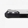 Husa iPhone 12 Mini IT Skins Hybrid Solid Plain Black & Transparent