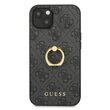 Husa iPhone 13 Mini Guess PU 4G Ring Gri