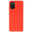 Husa Samsung Galaxy A02s Lemontti Silicon Silky Rosu