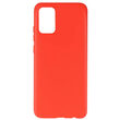 Husa Samsung Galaxy A02s Lemontti Silicon Silky Rosu