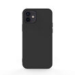 Husa iPhone 12 Mini Lemontti Silicon Soft Slim Black