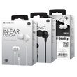 Casti In-Ear Borofone BM20 DasMelody cu microfon, Jack 3.5mm, Alb