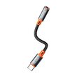 Adaptor Type-C la Jack 3.5mm Mcdodo Castle Series 11cm Black