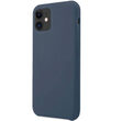 Husa iPhone 12 Mini Lemontti Silicone Lite Bleumarin