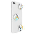 Suport Popsockets PopMinis Stand Adeziv White Marble Glam (contine 3 mini accesorii)