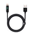 Cablu USB-A la MicroUSB Mcdodo Digital Pro Black (QC4.0, 1.2m, 3A, 18W)