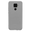 Husa Huawei Nova 5z Lemontti Silicon Silky Semitransparent Alb