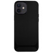 Husa iPhone 12 Mini Lemontti Carbon Pro Negru