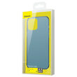 Husa iPhone 12 Pro Max Baseus Frosted Glass Protective Blue