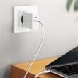 Incarcator Priza Ugreen Quick Charger 36W, 2 x USB 5V/3A, Alb