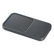 Incarcator Original Duo Pad Samsung Wireless 15W cu incarcare rapida Negru (incarcator priza inclus)