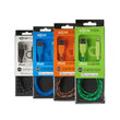 Cablu MicroUSB & Lightning MFI Boompods Duo Black (1m, impletitura textila)