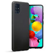 Husa Samsung Galaxy A51 4G Lemontti Silicon Silky Negru